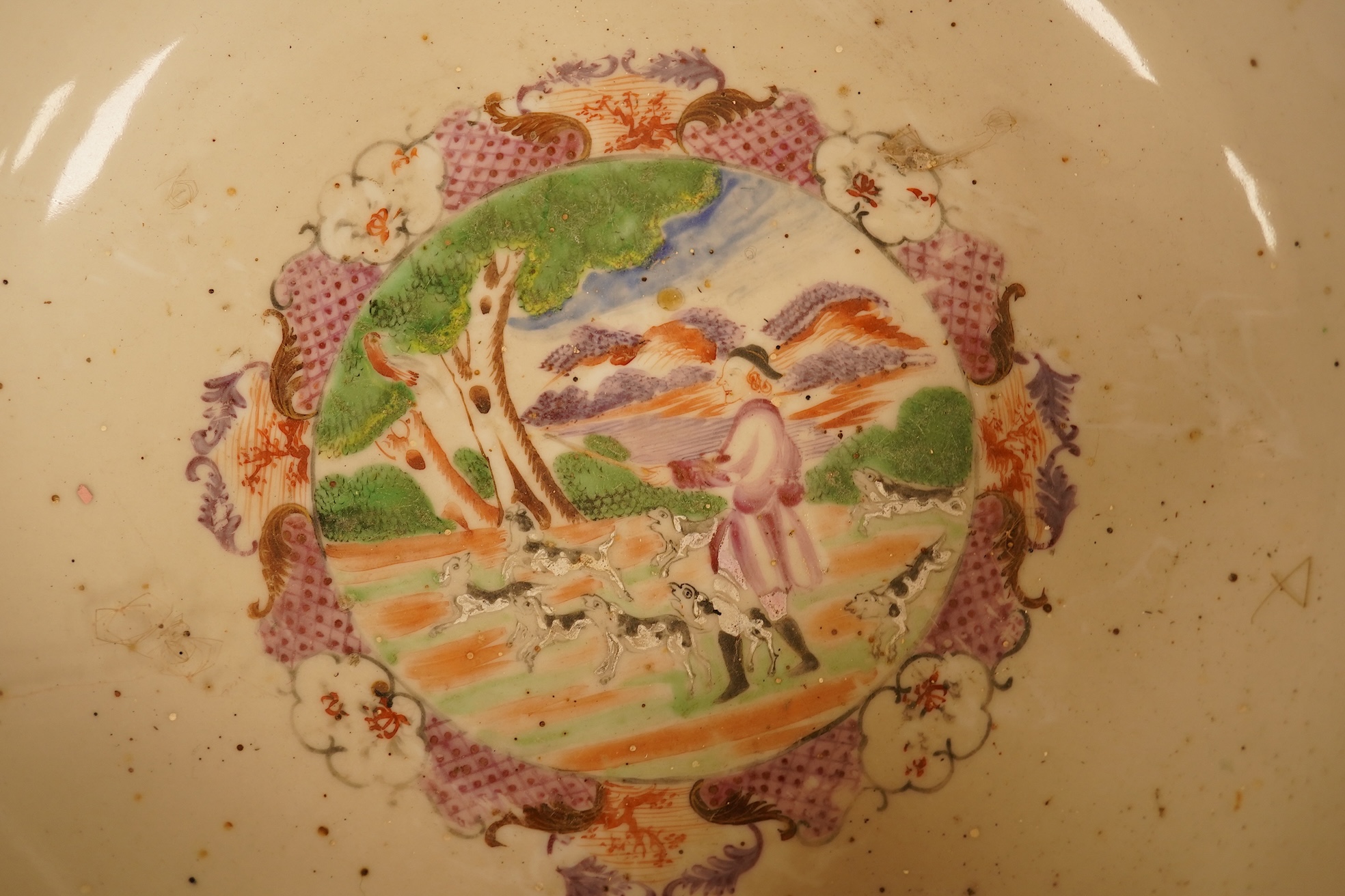 A large collection of 18th century and later Chinese export porcelain